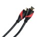 Кабель HDMI 19M/M ver. 2.0 black red, 1.8m VCOM <CG525-R-1.8> VCOM HDMI (m) - HDMI (m) 1.8м