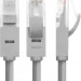 Greenconnect Патч-корд прямой, малодымный LSZH 0.3m UTP кат.5e, серый, 24 AWG, литой, ethernet high speed 1 Гбит/с, RJ45, T568B, GCR-51004 Greenconnect RJ45(m) - RJ45(m) Cat. 5e U/UTP LSZH 0.3м серый