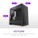 Корпус без блока питания NZXT H3 Flow CC-H31FB-01