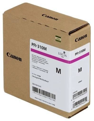 Картридж CANON PFI-310 M пурпурный,  330 мл