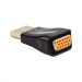 Переходник DP(M) --> VGA(F), VCOM <CA333> VCOM DisplayPort (m) - VGA (f)