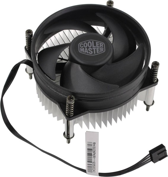 Кулер CPU Cooler Master i50 PWM (1150/1151/1155/1156, 65W, 28dB, 2000rpm, 92мм, 4pin) RTL 