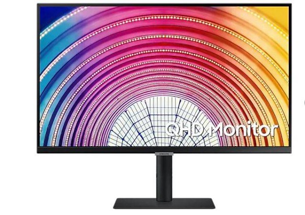 МОНИТОР 27" Samsung Gaming S27A600NWI Black регулировка по высоте (IPS, 2560x1440, 75Hz, 5ms, 178°/178°, 300 cd/m, 1000: