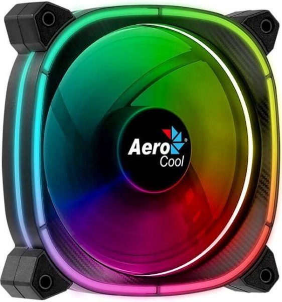 Вентилятор Aerocool Saturn 12F ARGB (120мм, 19.6 dB, 1000rpm, 6pin, подсветка) RTL
