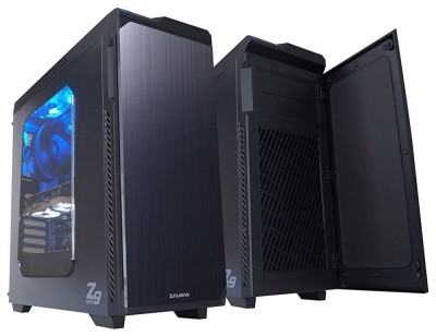 Корпус ZALMAN Z9 NEO (4xUSB, 2xAudio, 5x120мм FAN, прозрачная стенка, ATX, без БП)