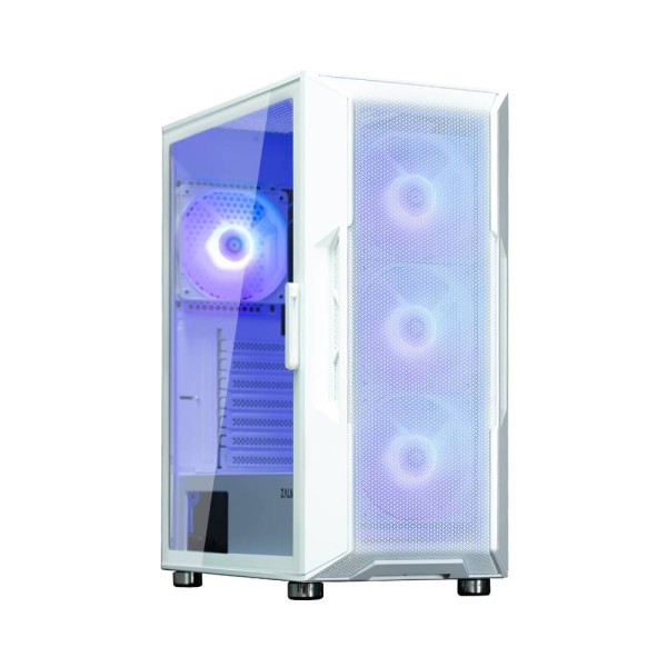 Корпус Zalman i3 NEO ARGB White Mid Tower (ATX/M-ATX/Mini-ITX, без БП, Steel, Plastic, Tempered Glass, 4x120mm FAN ARGB)