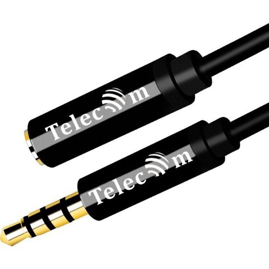 Кабель удлинительный Telecom 3.5 Jack (M) - 3.5 Jack (F), стерео, аудио, 1.5м <TAV7179-1.5M>