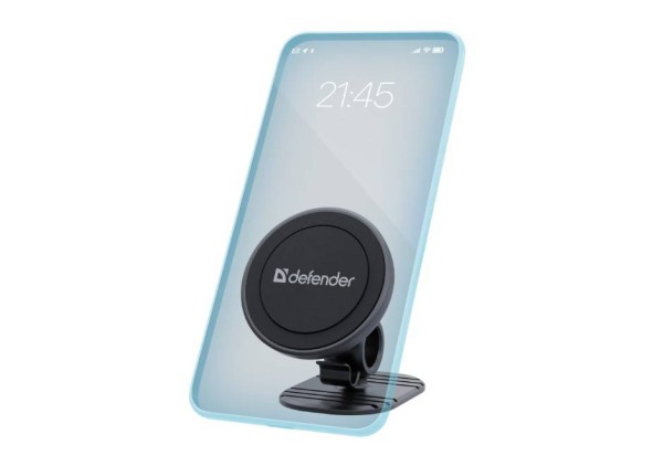 Defender Автомобильный держатель CH-115+ 360°,магнит,на панель,п/кабель