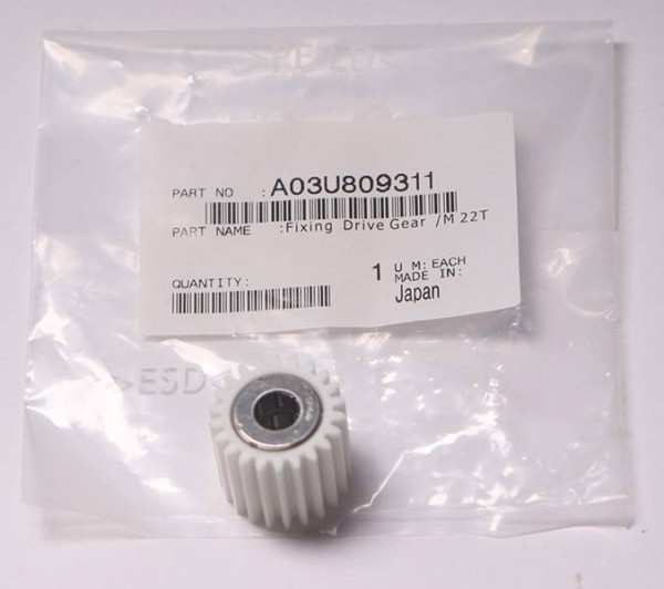 Шестерня Konica-Minolta bizhub PRESS C6000/PRO C6000L/PRO C6500 (A03U809311/A03U809300)