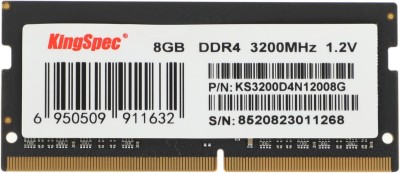 Память DDR4 8GB 3200MHz SHENZHEN KINGSPEC ELECTRONICS TECHNOLOGY CO LTD KS3200D4N12008G