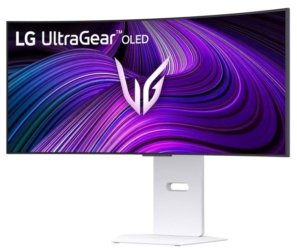 МОНИТОР 39" LG 39GX90SA-W  (OLED, изогнутый, 3440x1440, 240Hz, 0.03 ms, 178°/178°, 275 cd/m, 1.5M:1, +2хHDMI 2.1)