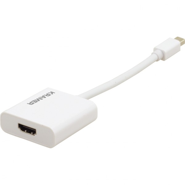 Активный переходник Mini DisplayPort на HDMI 4K Kramer ADC-MDP/HF/UHD