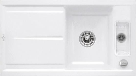 Кухонные мойки Villeroy & Boch Кухонная мойка VILLEROY & BOCH Laola 677801R1 White Alpin