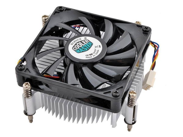 Кулер CPU Cooler Master Standard Intel (1150/1151/1155/1156, 82W, 28dB, 800-2600rpm, 80мм, 4pin) RTL 