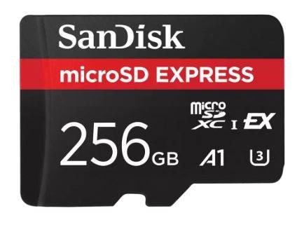 Флеш карта SD 256GB SanDisk microSDXC Class 10 UHS-II A2 C10 V90 U3 Extreme Pro (300MB/s/300MB/s)