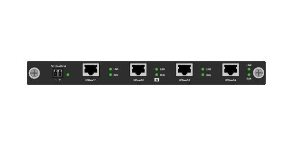 Карта входа HDBaseT (1080р) Digibird [DB-VWC2-HP-IC-HDBT4] 4-канальная