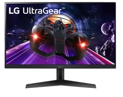 МОНИТОР 23.8" LG Gaming 24GN60R-B Black (IPS, 1920x1080, 144Hz, 1ms, 178°/178°, 300 cd/m, 100,000,000:1, +DP, +НDMI)