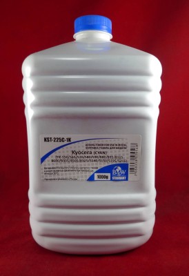 Тонер для Kyocera TK-895/5140/5150/5215/5270/5280/5290/5305/8115/8325 Cyan (Tomo VF03-C) (кан. 1кг) B&W Standart