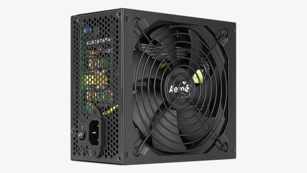 Блок питания 1000W AeroCool KCAS PLUS Gold (1кВт, ATX12V 2.52, активный PFC, 80 PLUS Gold, RGB)(4718009151970)