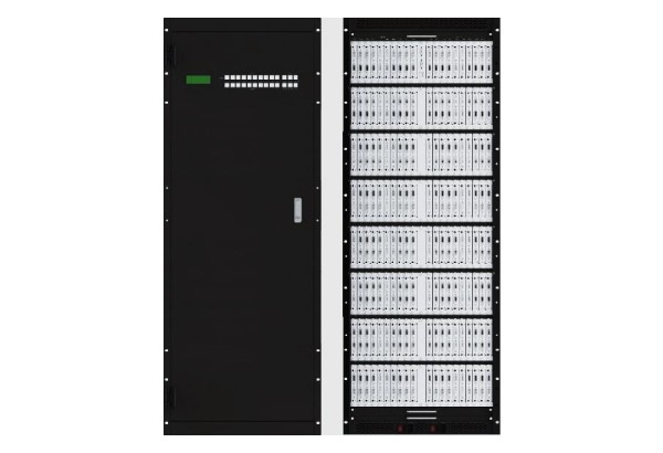 Шасси модульного матричного коммутатора Intrend [ITMMS-140x140] 160x160, поддержка 4K60, 4 блока питания