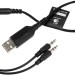 Наушники с микрофоном A4Tech G575P 4PIN+USB/BLACK