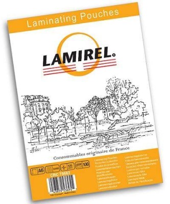 Пленка для ламинирования  Lamirel,  А6, 125мкм, 100 шт.