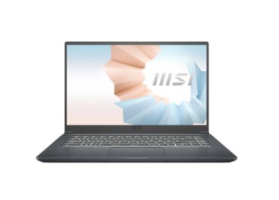 Ноутбук MSI Modern 15 A10M-645XRU 15.6" FHD, Intel Core i3-10110U, 8Gb, 256Gb SSD, no ODD, DOS, серый