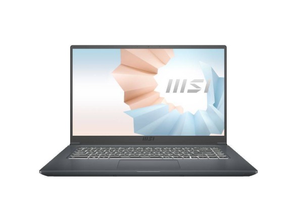 Ноутбук MSI Modern 15 A10M-645XRU 15.6" FHD, Intel Core i3-10110U, 8Gb, 256Gb SSD, no ODD, DOS, серый