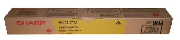 Тонер-картридж Sharp MX27GTYA желтый 15K