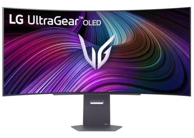 МОНИТОР 44.5" LG 45GX90SA-B Black (OLED, изогнутый, 3440x1440, 240Hz, 0.03 ms, 178°/178°, 275 cd/m, 1.5M:1, +2хHDMI 2.1)
