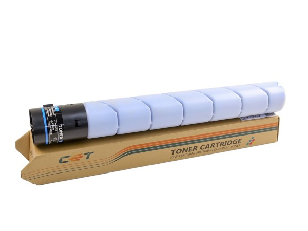 Тонер-картридж для KONICA MINOLTA Bizhub C227/C287 Cyan (CPT, CE38) 467г, 21000 стр. (A8K3430/A8K3450/TN-221C) CET