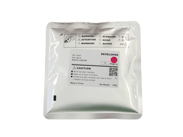 Девелопер для KONICA MINOLTA Bizhub C226/C266 Magenta 170г/87000стр. CET