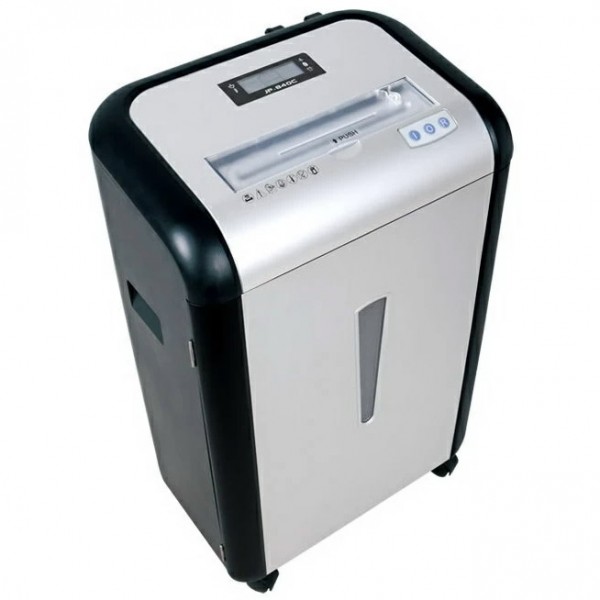 Шредер Bulros 840С, 4x40мм, чёрный/серебро дверь, верх