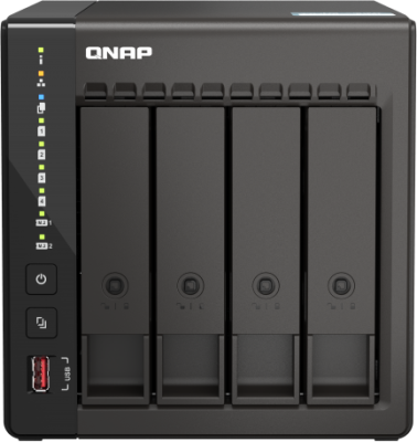 Сетевое хранилище без дисков QNAP TS-453E-8G