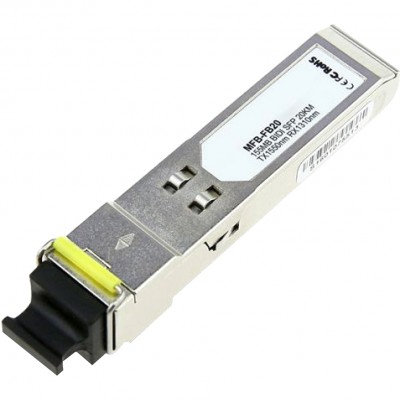 MFB-FB20  оптический трансивер WDM Tx-1550,  20KM, 100Mbps SFP fiber transceiver PLANET MFB-FB20