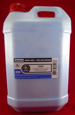 Тонер OKI Univ C301/321/810/830/8600/8800/5800/5750/5700/5650 Cyan (кан. 1кг) B&W Premium Tomoegawa фас.Россия