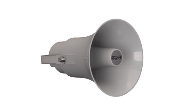 Акустическая система BIAMP [H20-G] (APART) всепогодная, рупорная. 280 Гц 9,5 кГц. 30 Вт (8 Ом). 2,5Вт / 5Вт / 10Вт / 20Вт (100 В). Макс. SPL: 116 dB. 180°. IP66. Euroblock. U-bracket в комплекте. Цвет: серый.