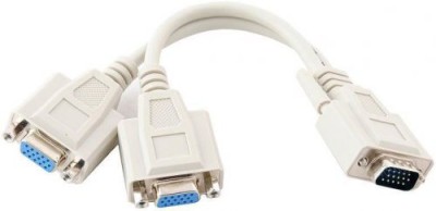 Кабель-разветвитель VGA 1=>2 (1x15M/2 x15F), {VGA Spliter Cable 0.3m}, VCOM <VVG6530>
