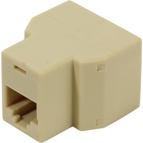 Переходник-разветвитель 8P8C Jack/2-8P8C Jack, VCOM, отгрузка кратно упаковке - 10 шт!!! 