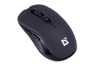 Defender Мышь беспроводная оптическая Gassa MM-105 черный,6D,800-1600dpi,бесшумная