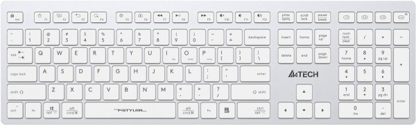 Клавиатура A4Tech FBX50C WHITE