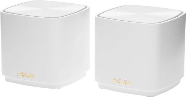 ASUS XD5 (W-2-PK) (90IG0750-MO3B40) MESH-комплект ZenWiFi XD5 AX3000, 2.4/5 ГГц, 2976 Мбит/с, LAN 2х1 Гбит/с, IPv6, MIMO