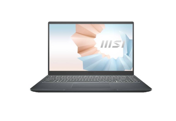 Ноутбук MSI Modern 14 B11SBU-488RU 14" FHD, Intel Core i7-1165G7, 16Gb, 512Gb SSD, no ODD, NVidia MX450 2Gb, Win10, серы
