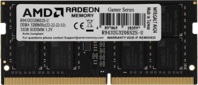 Память DDR4 32Gb 3200MHz AMD R9432G3206S2S-U