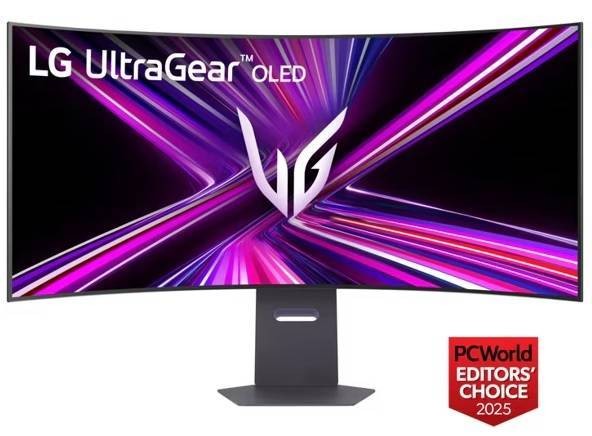 МОНИТОР 44.5" LG 45GX950A-B Black (OLED, изогнутый, 5120x2160, 165Hz, 0.03 ms, 178°/178°, 275 cd/m, 1.5M:1, +2хHDMI 2.1)