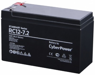 Аккумулятор CyberPower 12V7.2Ah CyberPower RC12-7.2