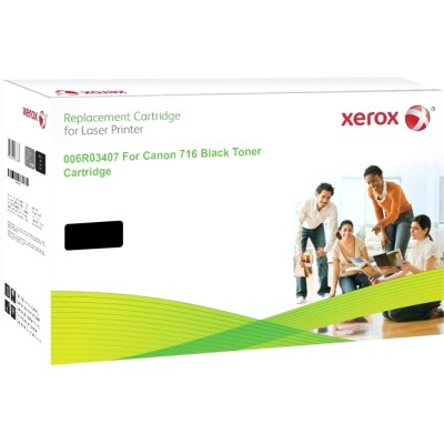 Картридж для Canon - Восстановленный 716Bk - Чёрный Xerox 006R03407