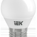 Лампа светодиодная IEK LLE-G45-9-230-40-E27