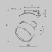 Светильник трековый Maytoni TR007-1-12W3K-W-1