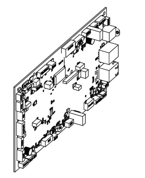 Плата форматирования Lexmark MX431adw/MB3442adw/XM1342 (41X2661)